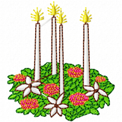 Flowers Embroidery Design 7
